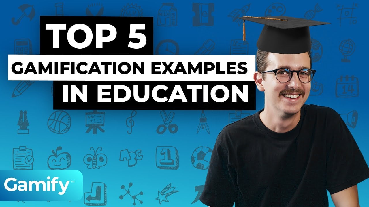Top 5 Examples of Gamified Education — illustration for the Gamify article "Top 5 Examples of Gamified Education"
